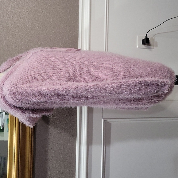 Pullover Knit Sweater Dress with Hood by AMP size Large NWT - Picture 4 of 8